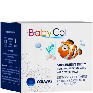 COLWAY BABY COL witamina C K2 D3 KOLAGEN dla dzieci